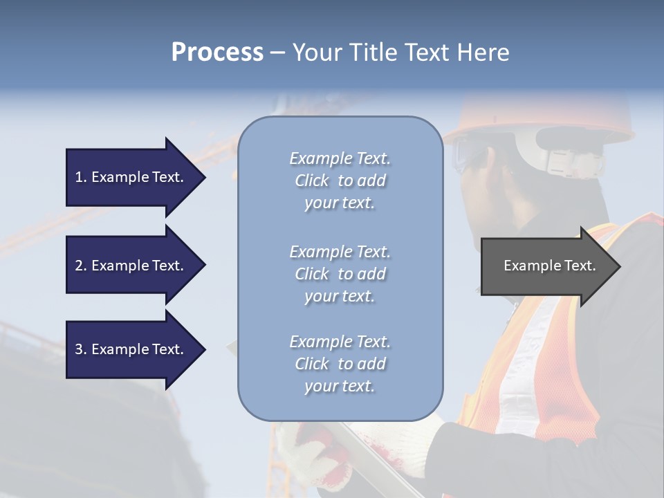 Project Industrial Hardhat PowerPoint Template