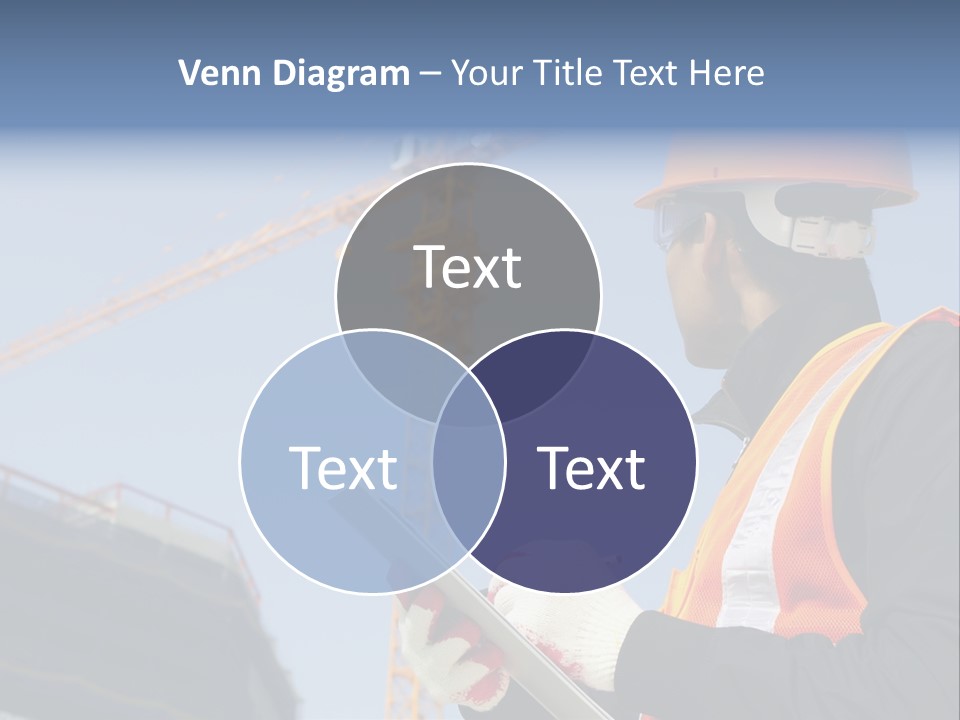 Project Industrial Hardhat PowerPoint Template