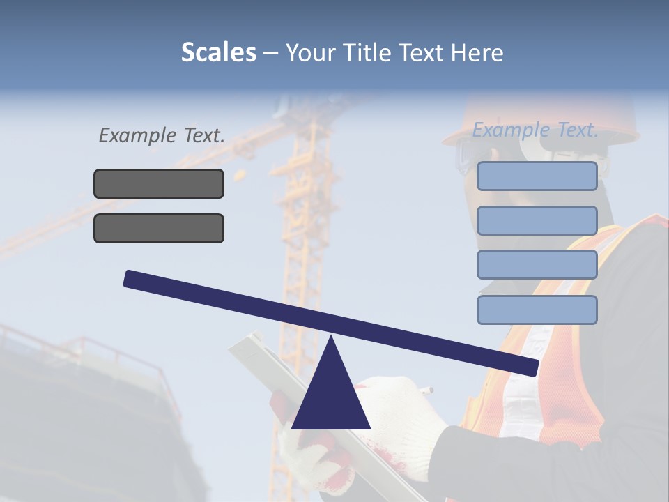 Project Industrial Hardhat PowerPoint Template