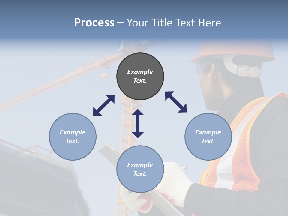Project Industrial Hardhat PowerPoint Template