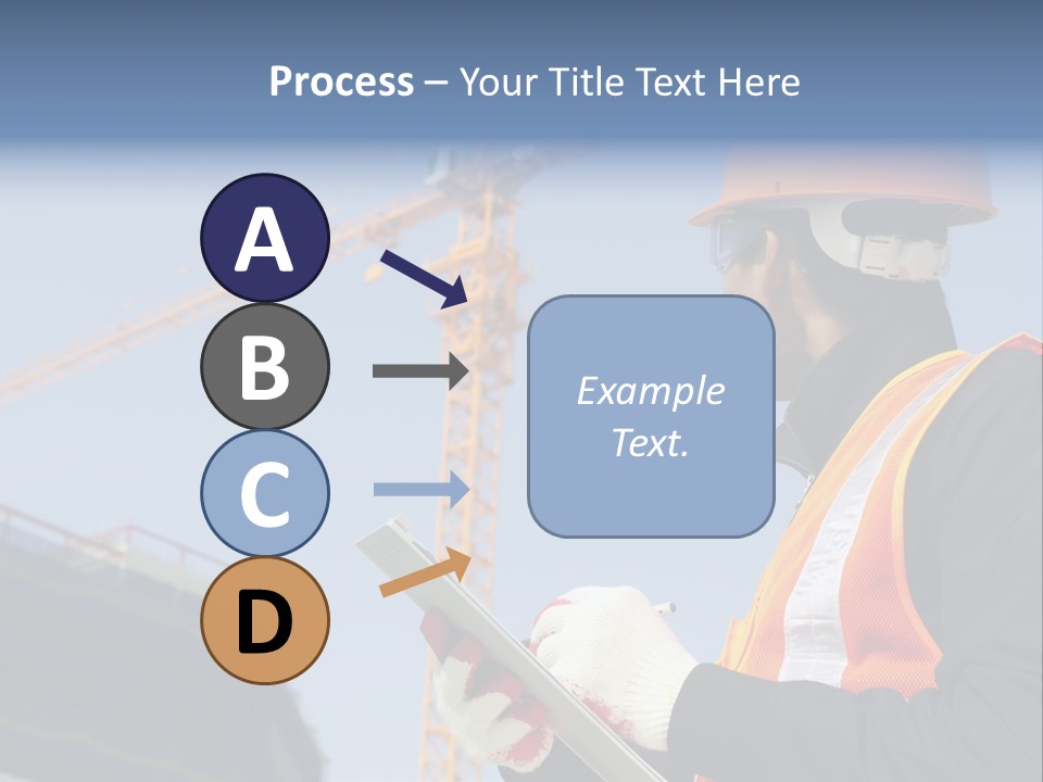 Project Industrial Hardhat PowerPoint Template
