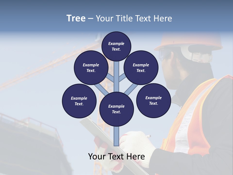 Project Industrial Hardhat PowerPoint Template