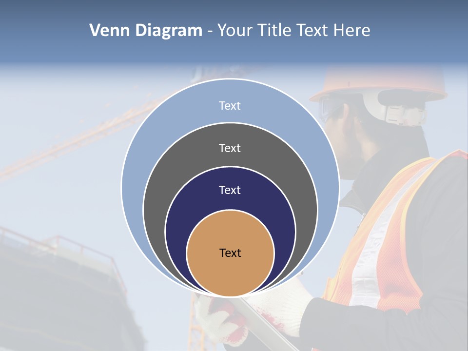 Project Industrial Hardhat PowerPoint Template