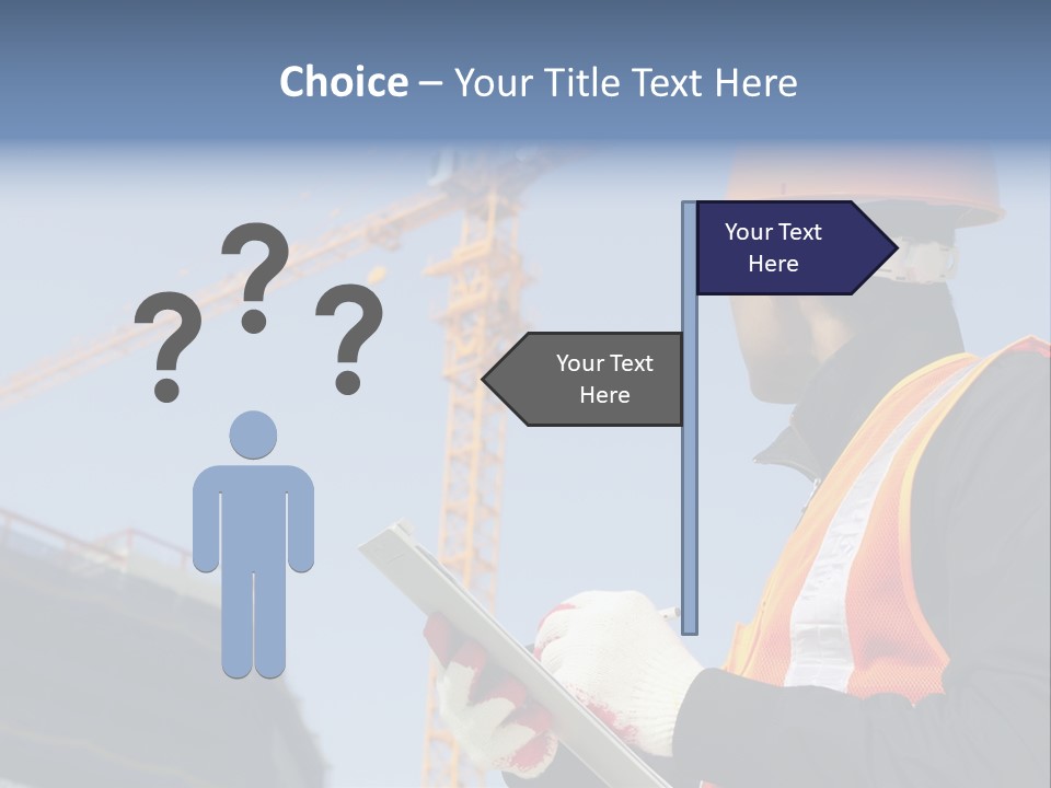 Project Industrial Hardhat PowerPoint Template