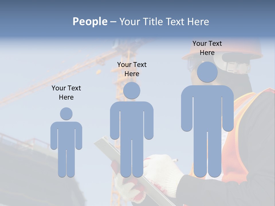 Project Industrial Hardhat PowerPoint Template