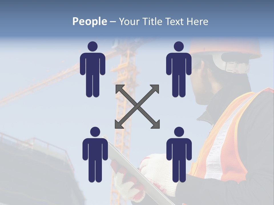 Project Industrial Hardhat PowerPoint Template