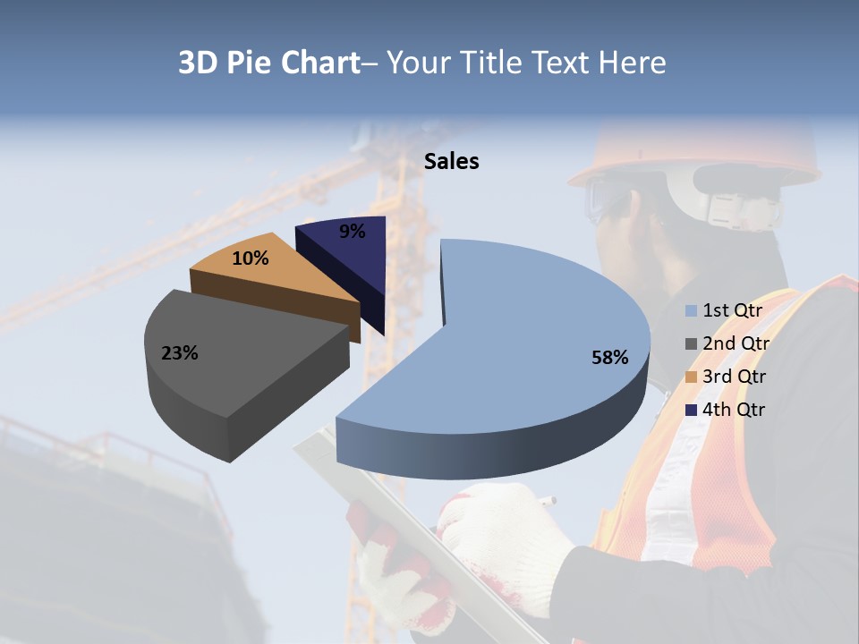 Project Industrial Hardhat PowerPoint Template