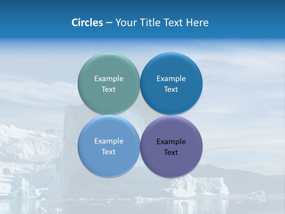 Natural Bridge Ocean PowerPoint Template