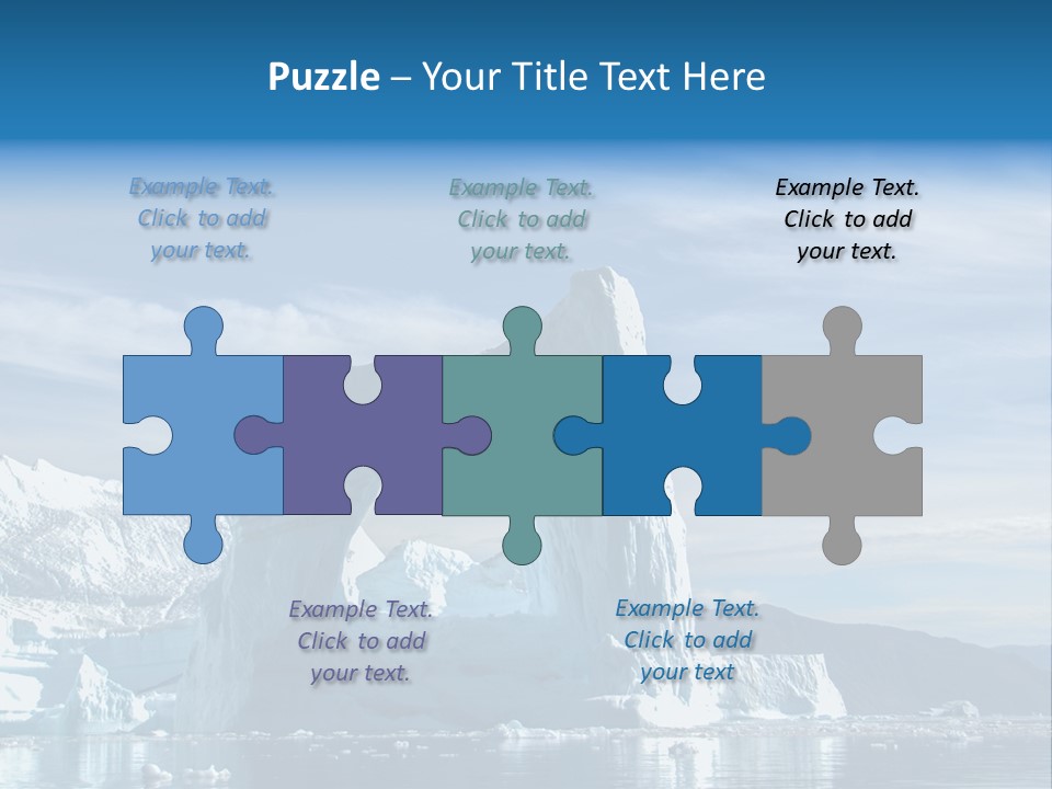Natural Bridge Ocean PowerPoint Template