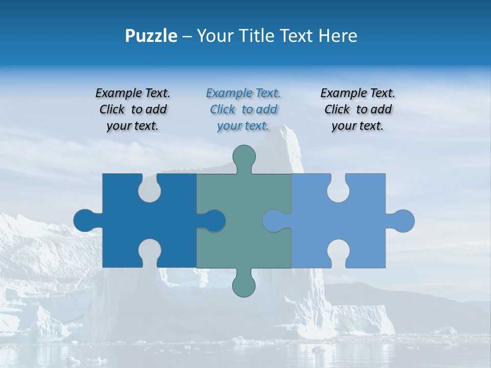 Natural Bridge Ocean PowerPoint Template