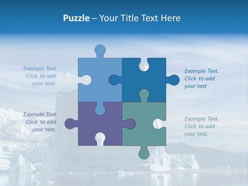 Natural Bridge Ocean PowerPoint Template