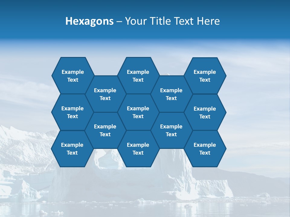 Natural Bridge Ocean PowerPoint Template