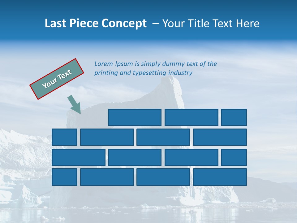 Natural Bridge Ocean PowerPoint Template