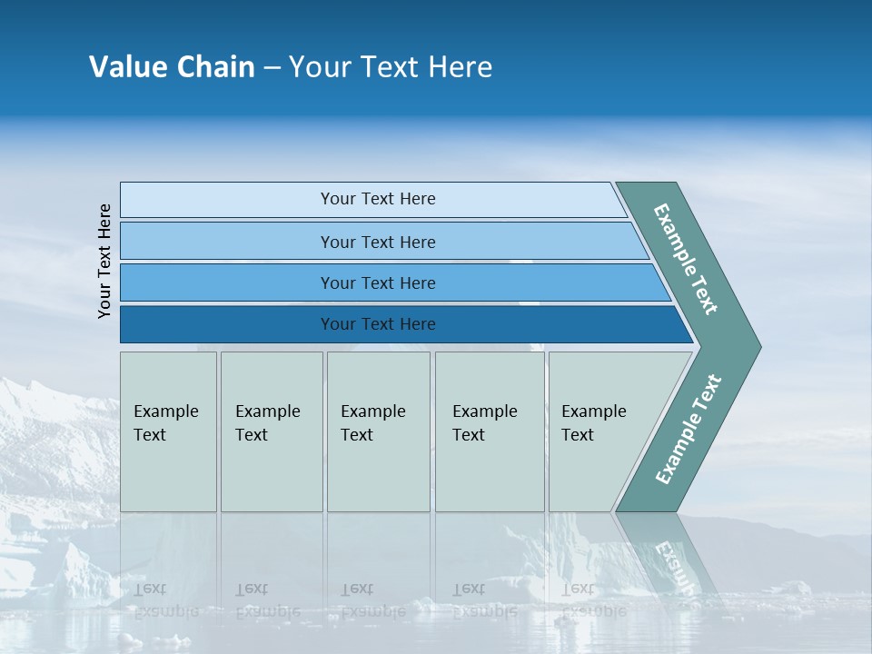 Natural Bridge Ocean PowerPoint Template