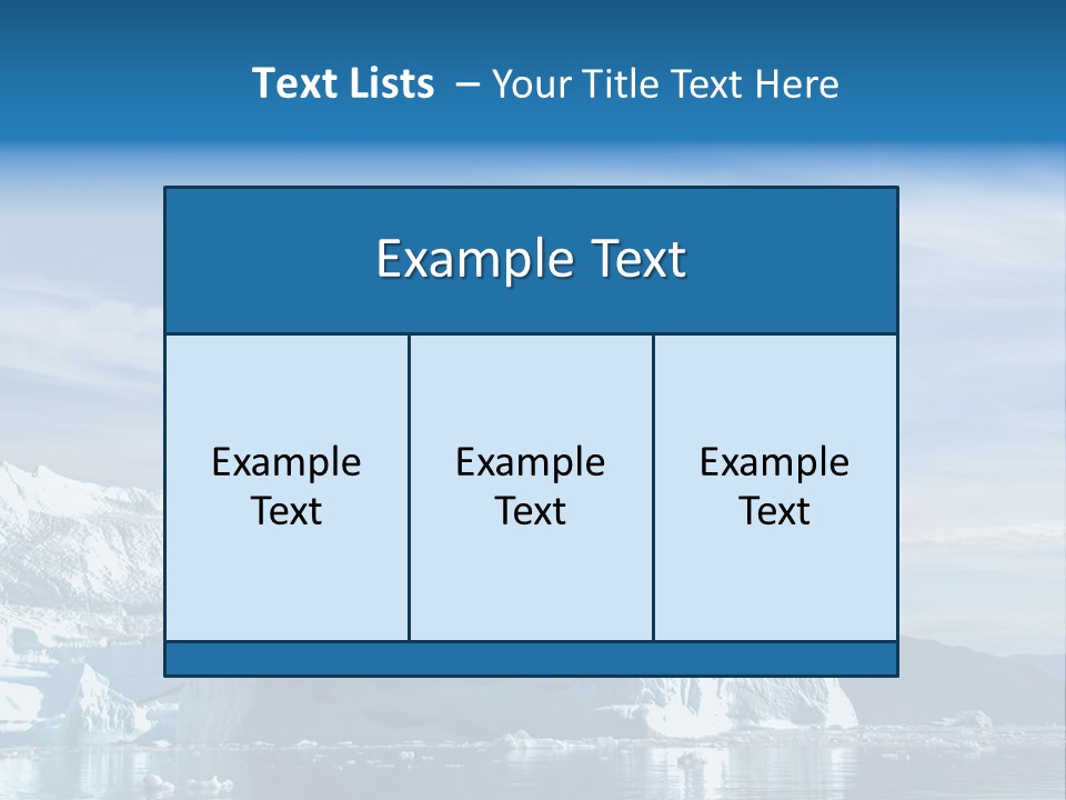 Natural Bridge Ocean PowerPoint Template