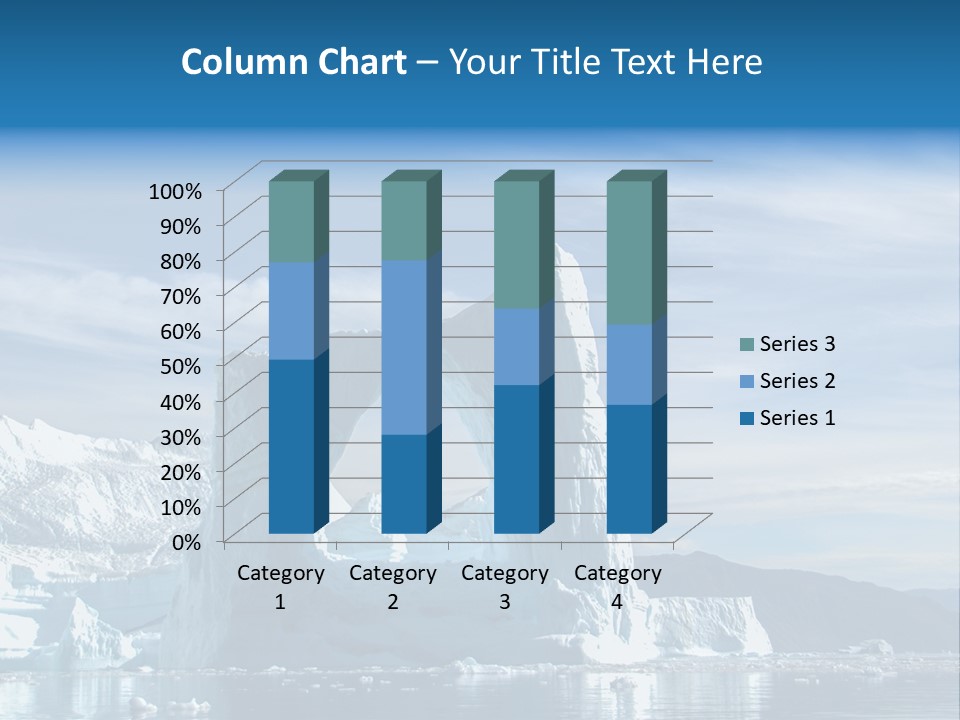 Natural Bridge Ocean PowerPoint Template