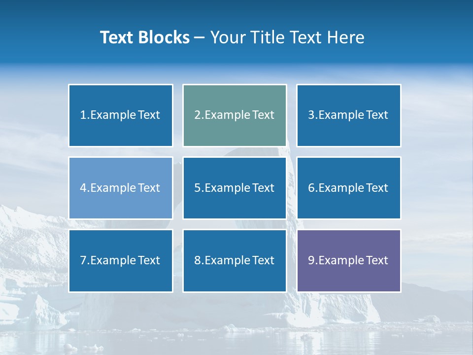 Natural Bridge Ocean PowerPoint Template