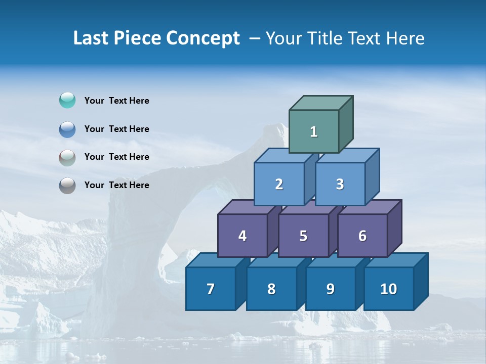 Natural Bridge Ocean PowerPoint Template