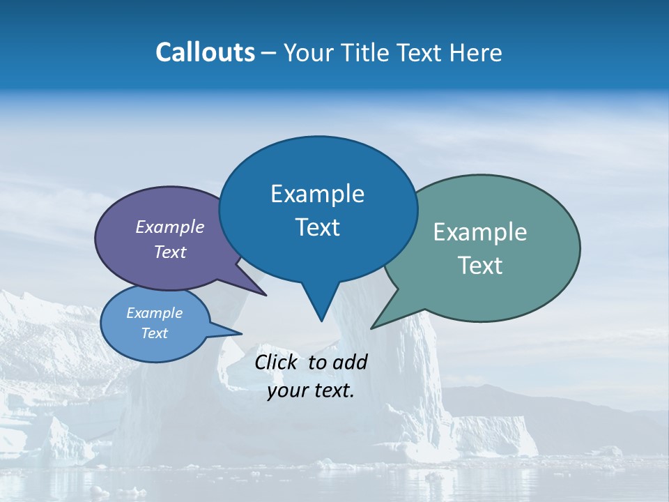Natural Bridge Ocean PowerPoint Template