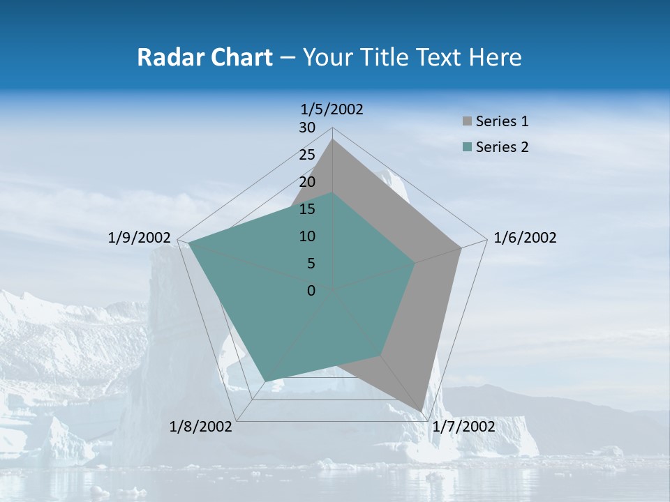 Natural Bridge Ocean PowerPoint Template