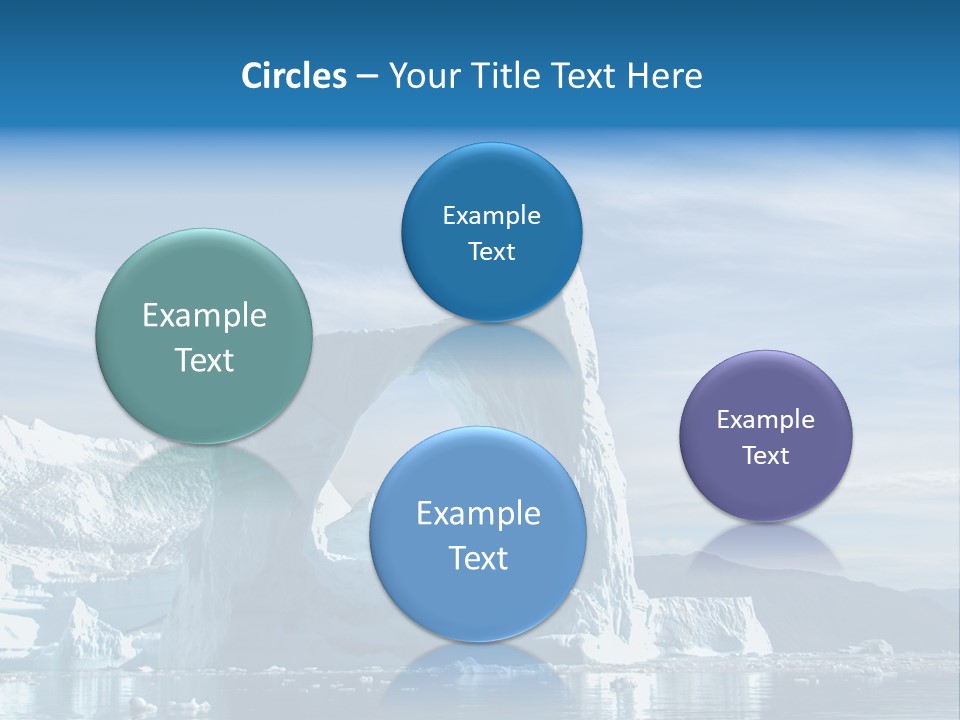 Natural Bridge Ocean PowerPoint Template