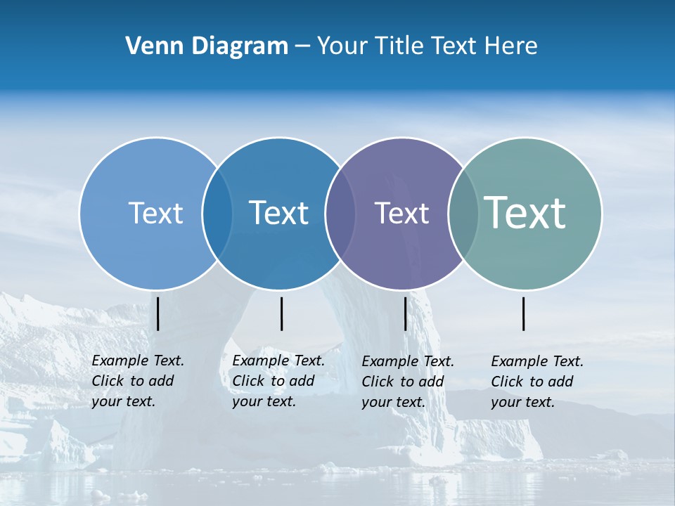 Natural Bridge Ocean PowerPoint Template