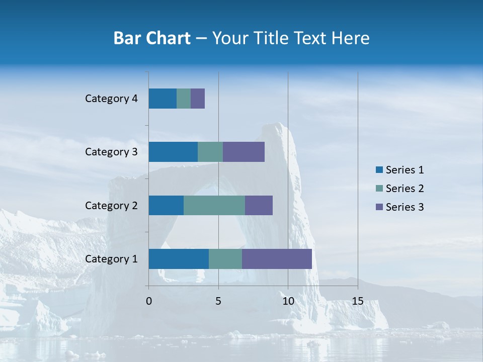 Natural Bridge Ocean PowerPoint Template