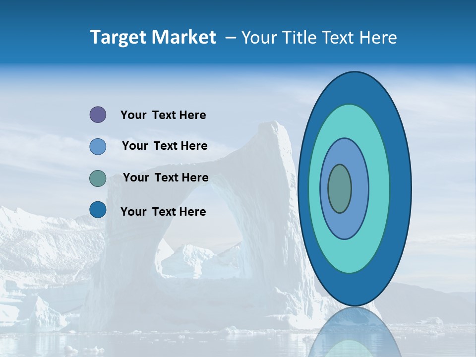 Natural Bridge Ocean PowerPoint Template