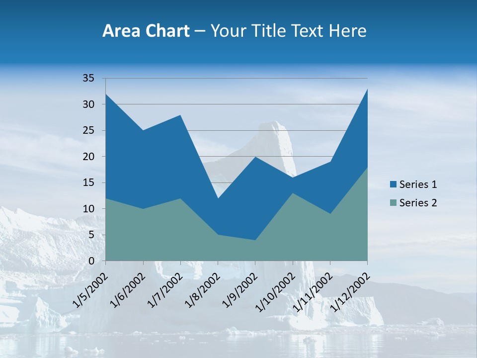 Natural Bridge Ocean PowerPoint Template