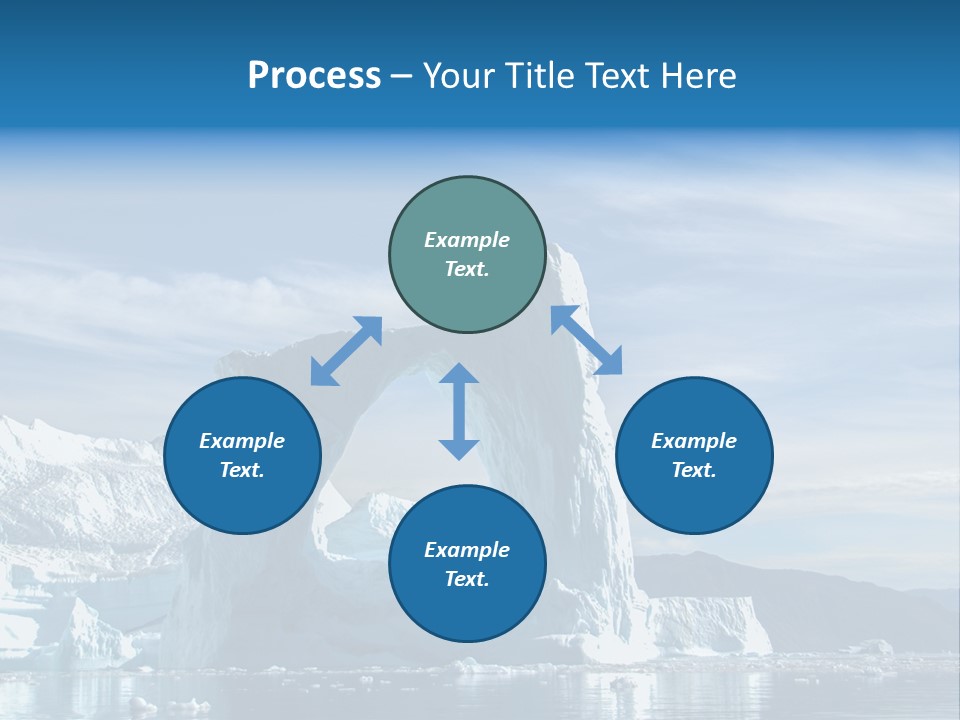 Natural Bridge Ocean PowerPoint Template