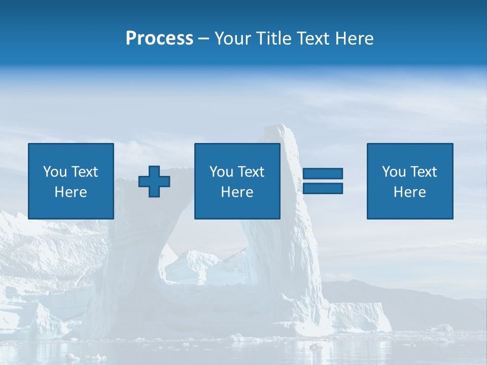 Natural Bridge Ocean PowerPoint Template