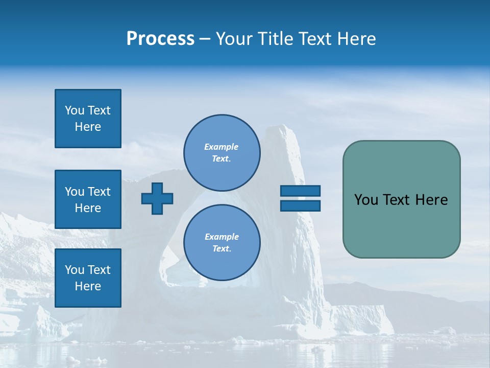 Natural Bridge Ocean PowerPoint Template