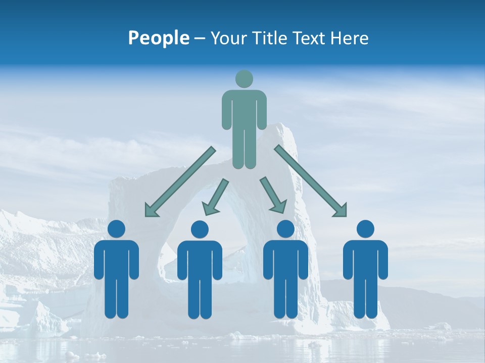 Natural Bridge Ocean PowerPoint Template