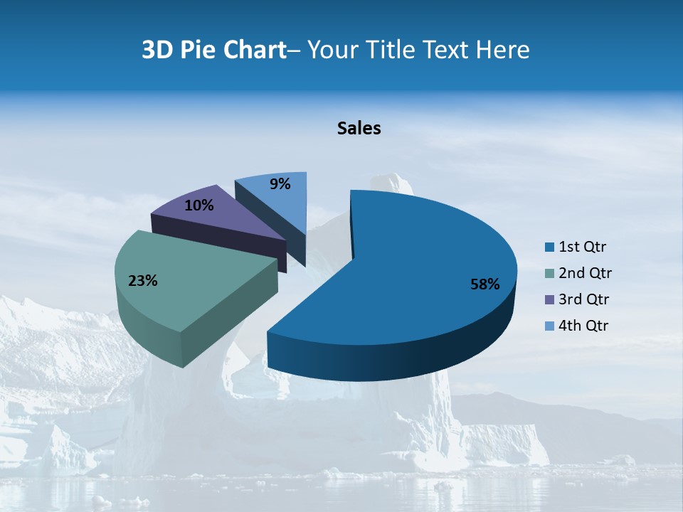 Natural Bridge Ocean PowerPoint Template
