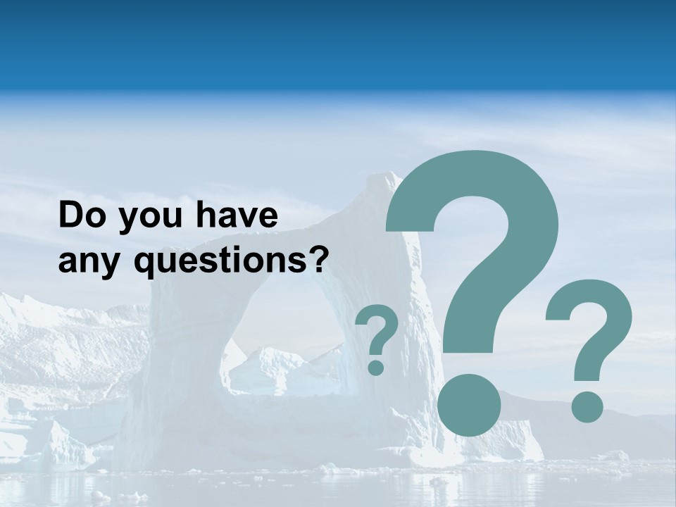 Natural Bridge Ocean PowerPoint Template