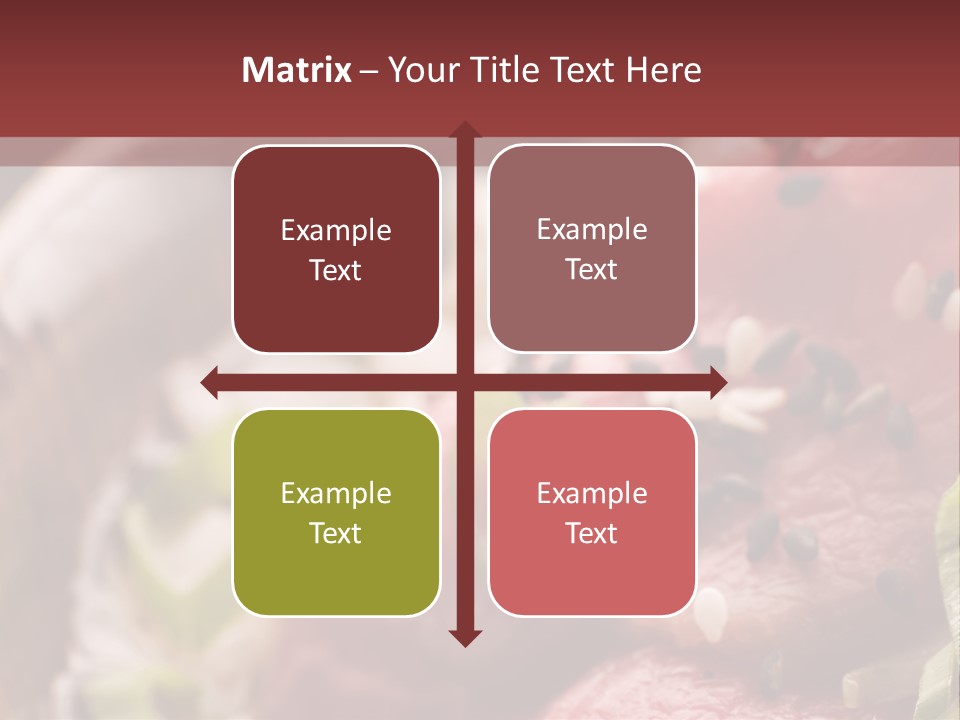 Fillet Course Grain PowerPoint Template