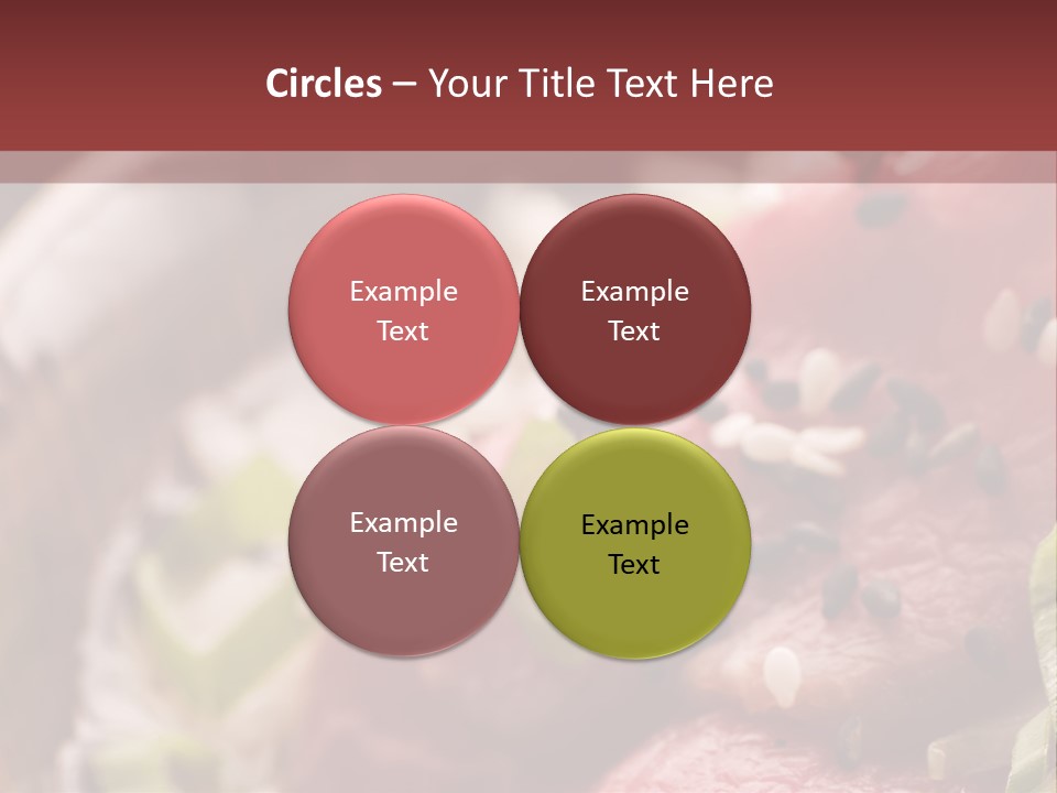 Fillet Course Grain PowerPoint Template