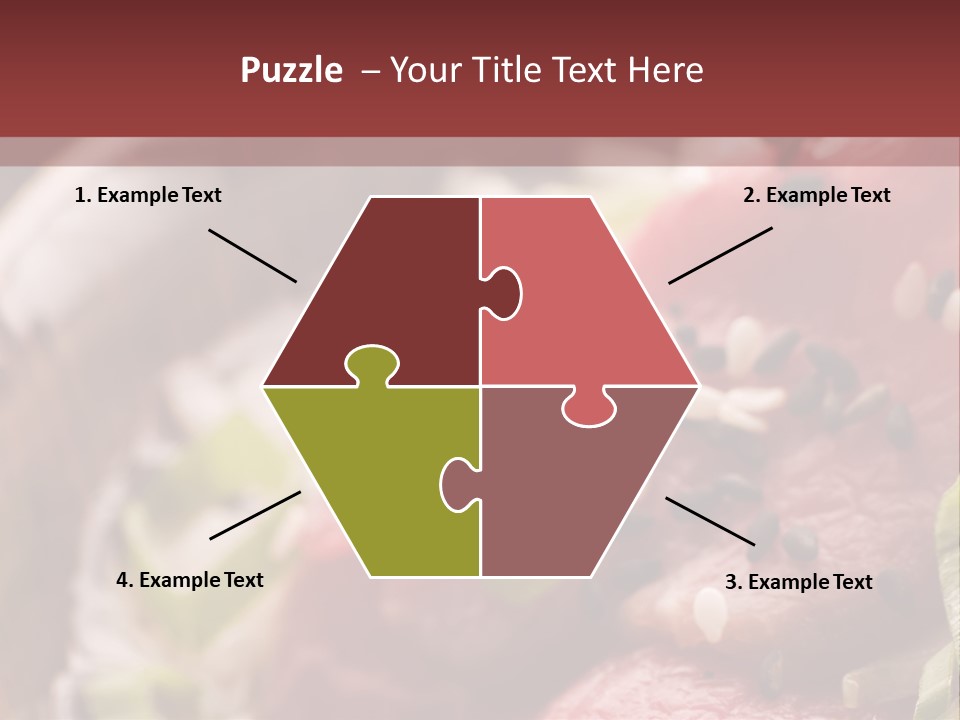 Fillet Course Grain PowerPoint Template