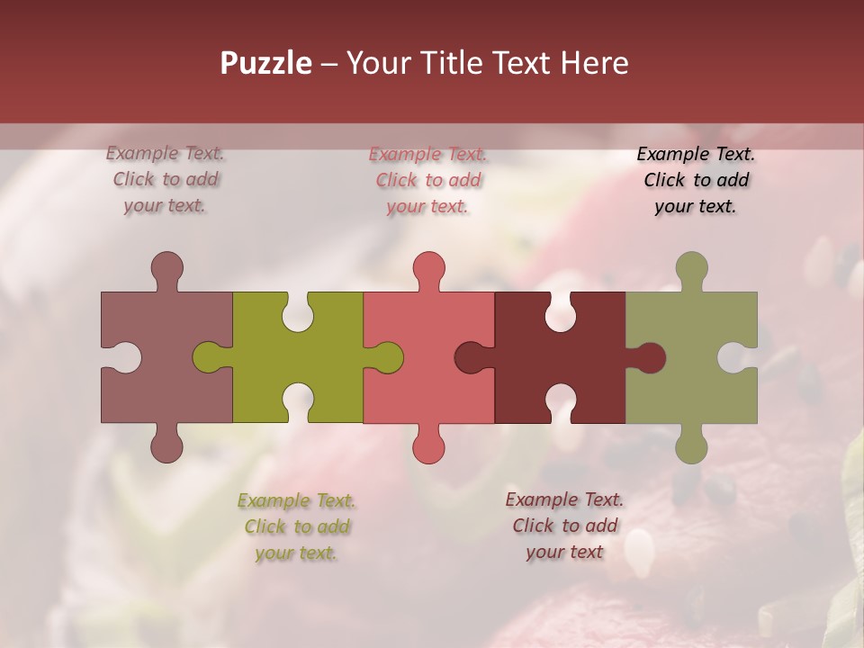 Fillet Course Grain PowerPoint Template