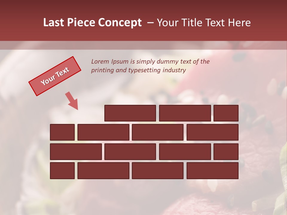 Fillet Course Grain PowerPoint Template