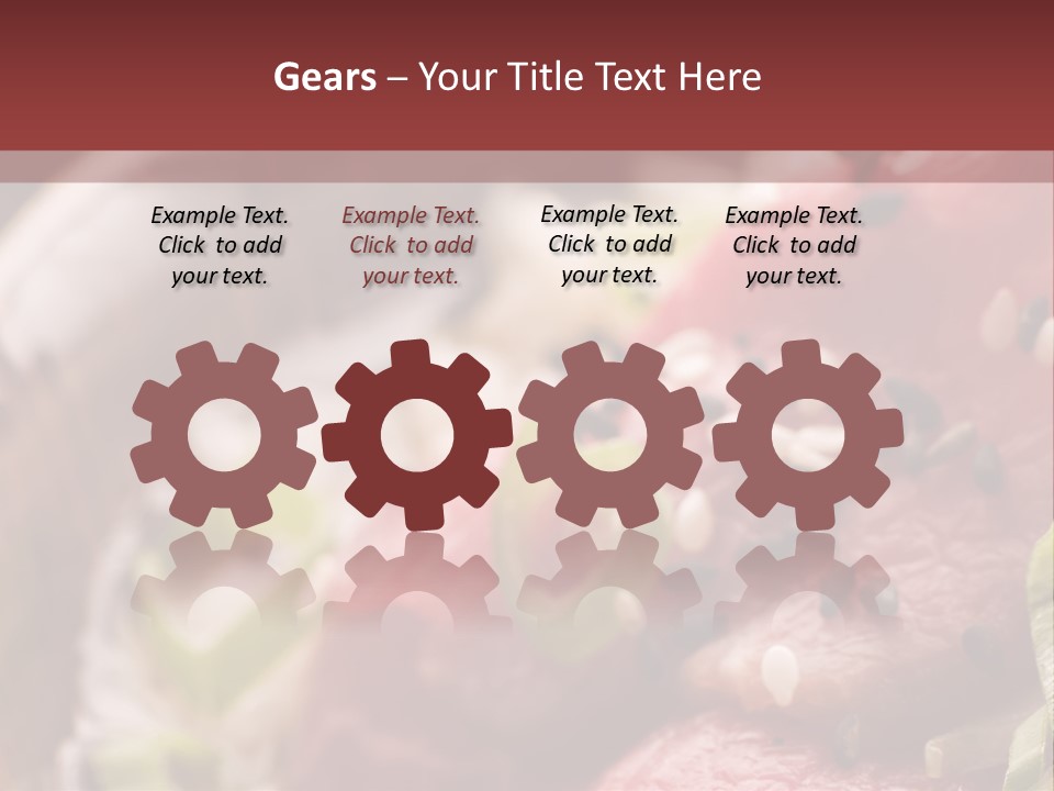 Fillet Course Grain PowerPoint Template