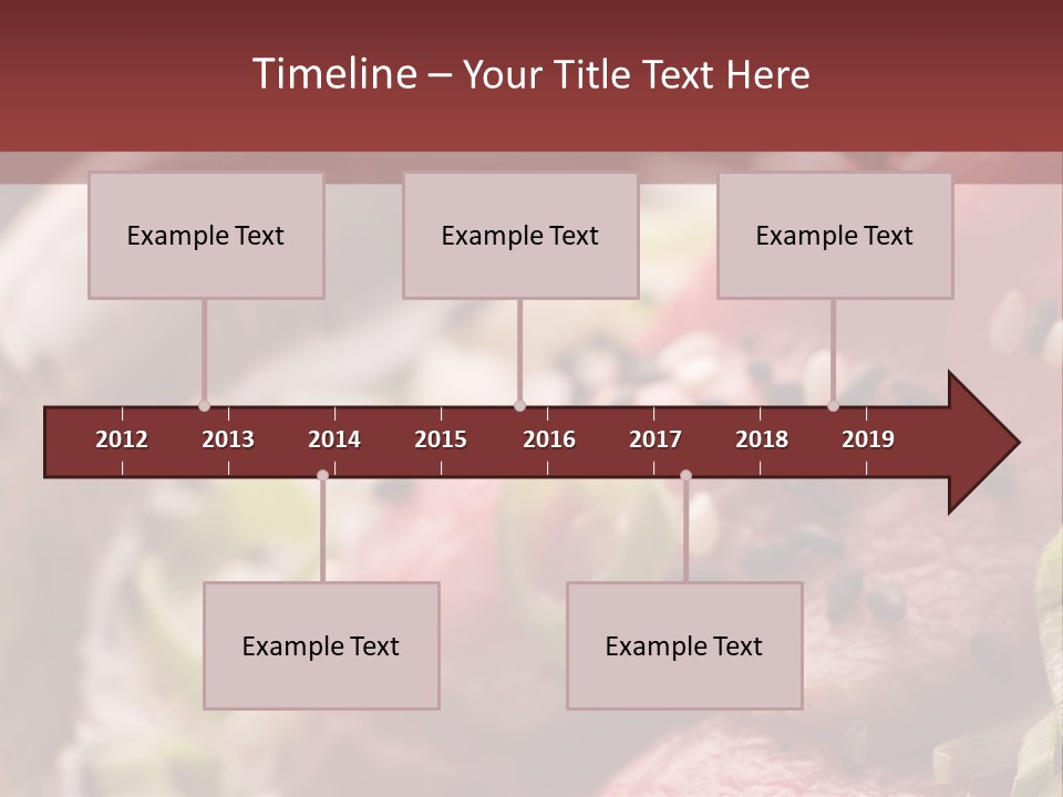 Fillet Course Grain PowerPoint Template