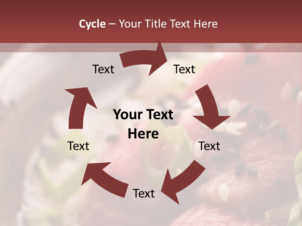 Fillet Course Grain PowerPoint Template