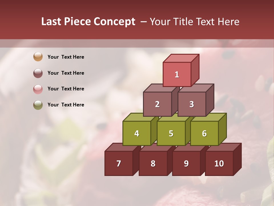 Fillet Course Grain PowerPoint Template