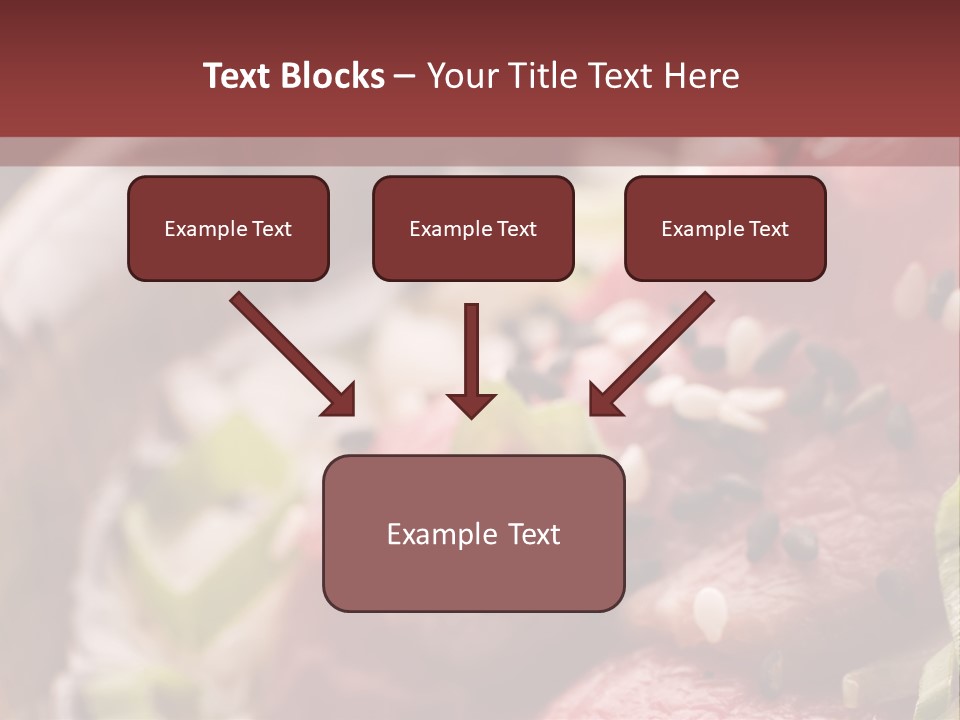 Fillet Course Grain PowerPoint Template