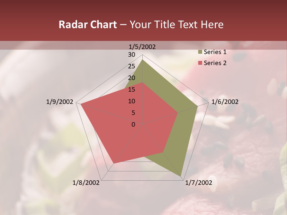 Fillet Course Grain PowerPoint Template