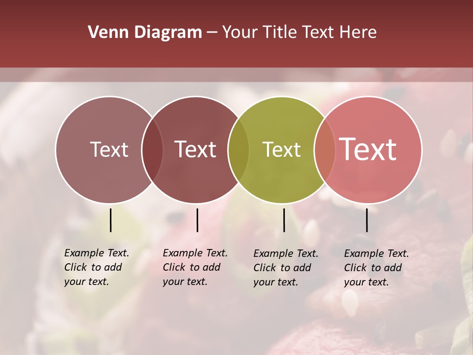 Fillet Course Grain PowerPoint Template