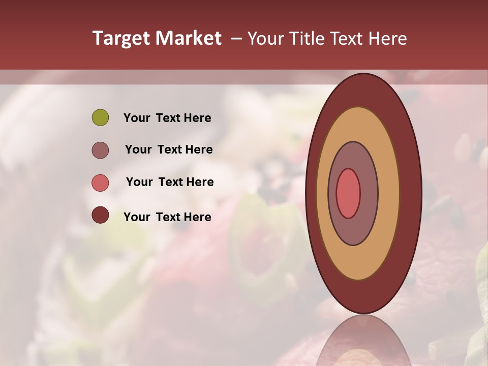 Fillet Course Grain PowerPoint Template