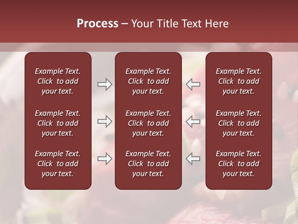 Fillet Course Grain PowerPoint Template