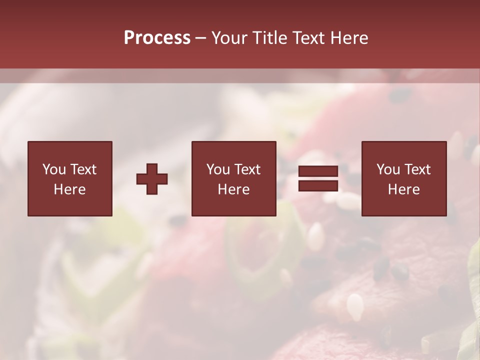 Fillet Course Grain PowerPoint Template
